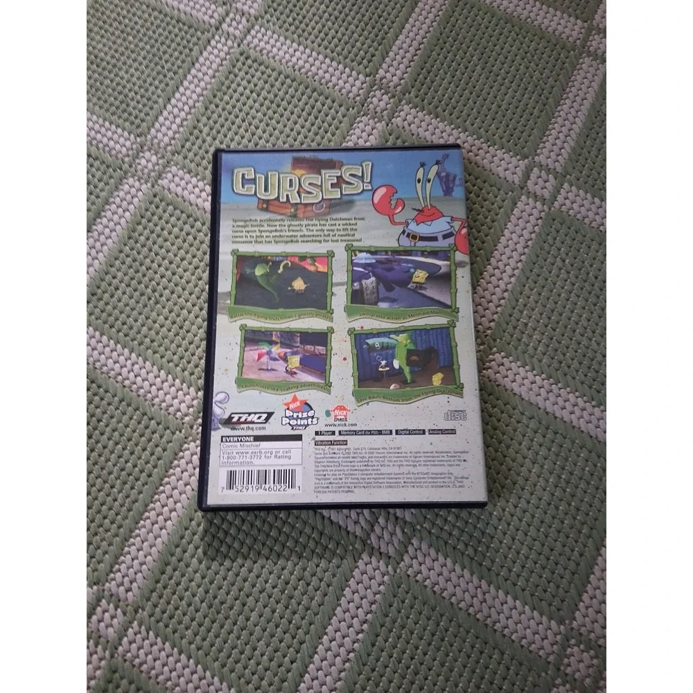 SpongeBob SquarePants: Revenge of the Flying Dutchman (PS2) with Manual Tested